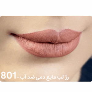 رژ لب مایع دمی ضد آب DEMI 801