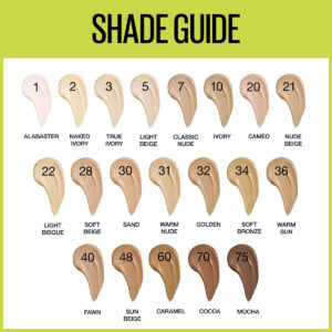 کرمپودر میبلین مدل Super Stay شماره 30 رنگ Sand Sable